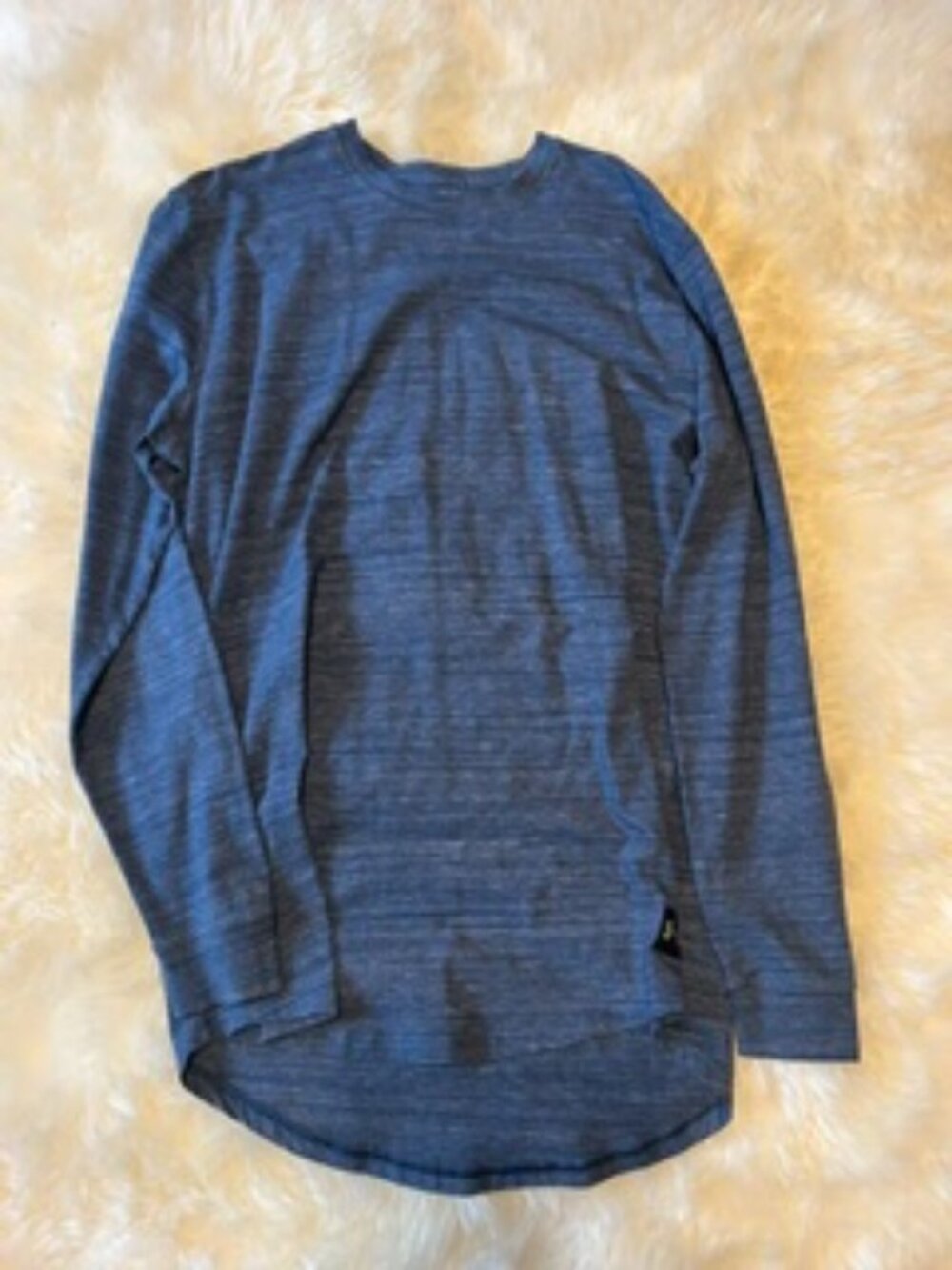 Under Armour Long sleeve, blue, size medium